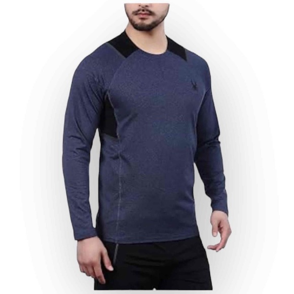 Spyder Men's Active Midweight Long Sleeve Shirt XL - Picture 2 of 7
